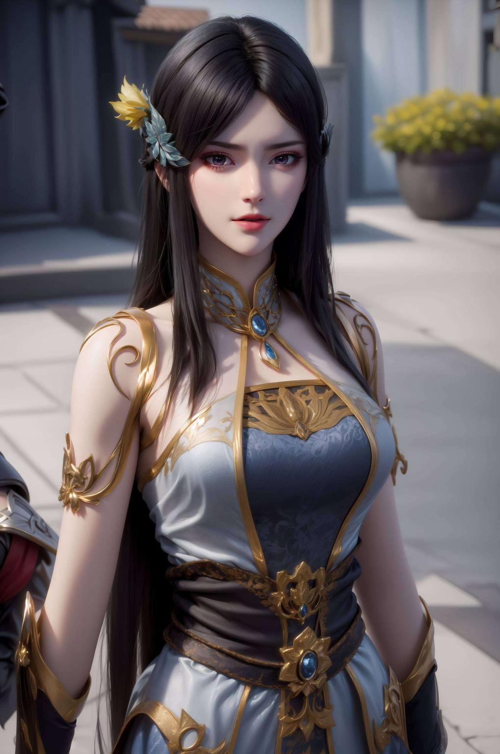 如诗如画修长双腿线条流畅