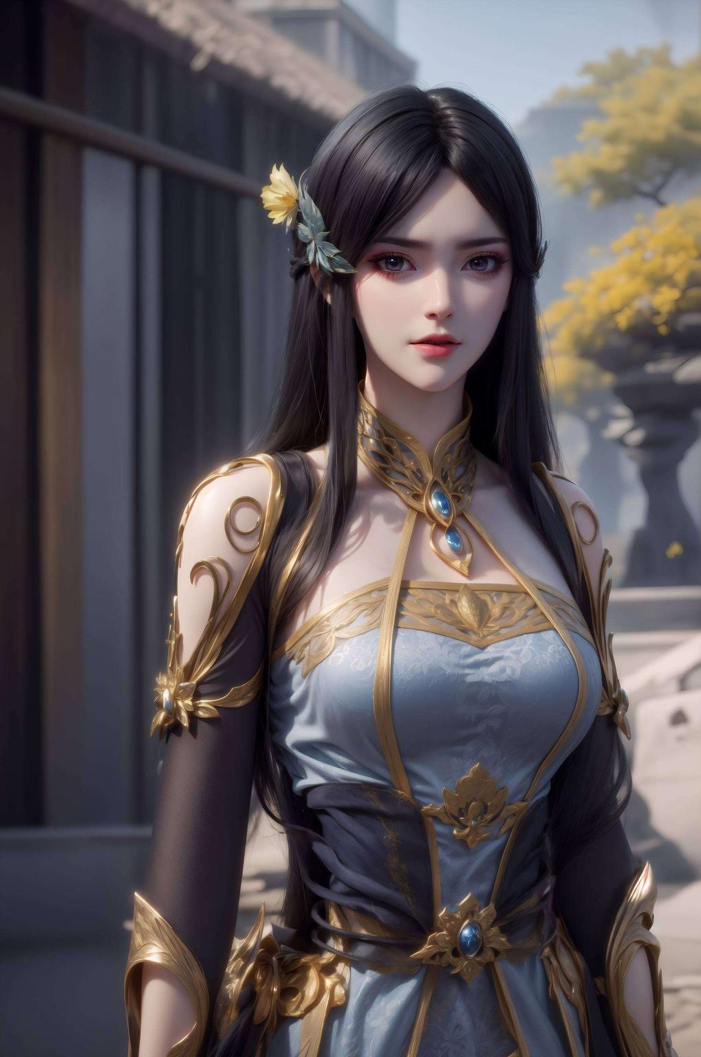 将国漫美女的柔美风华展现得淋漓尽致柳菲壁纸入口