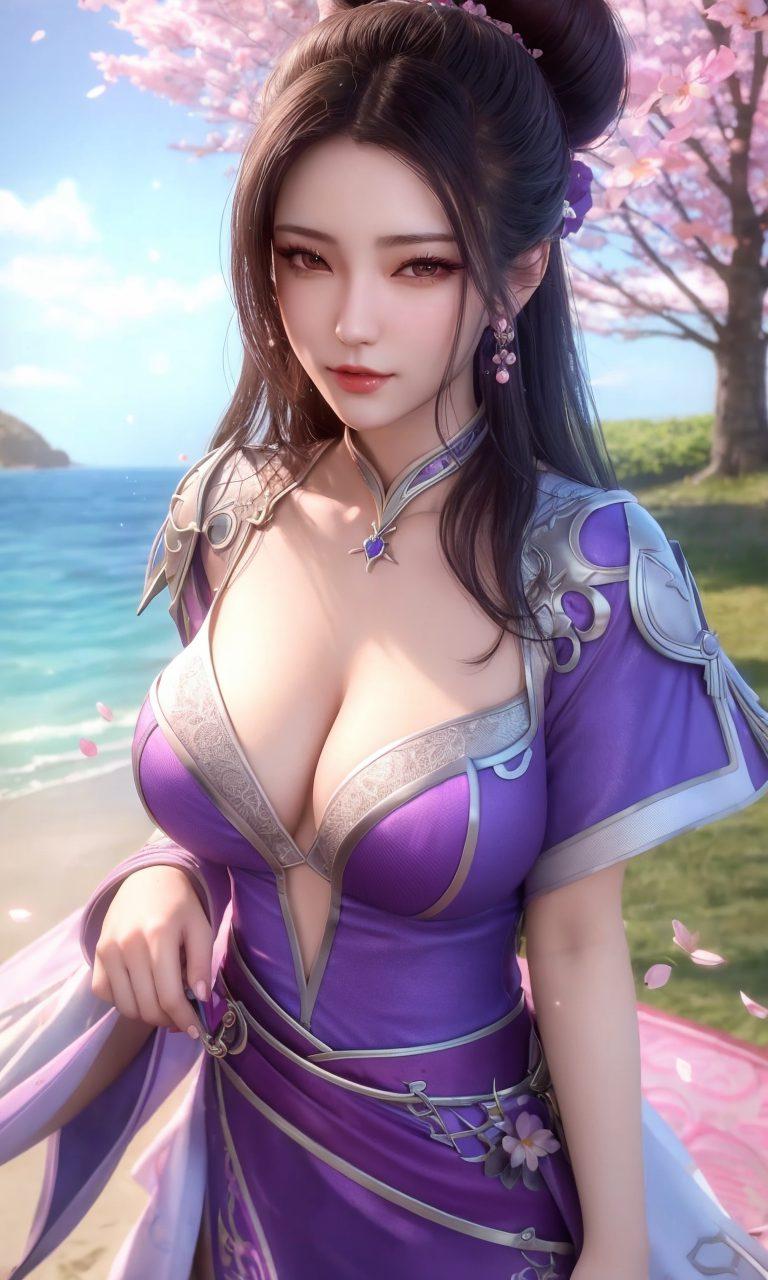 结合了国风元素与可爱风格是桌面上的温馨小确幸
