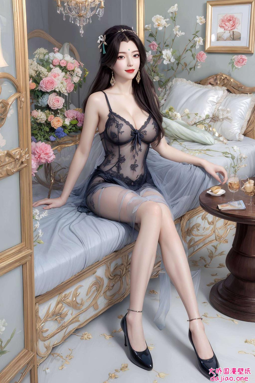 这款国漫女主AI专集让柳神的灵动身影