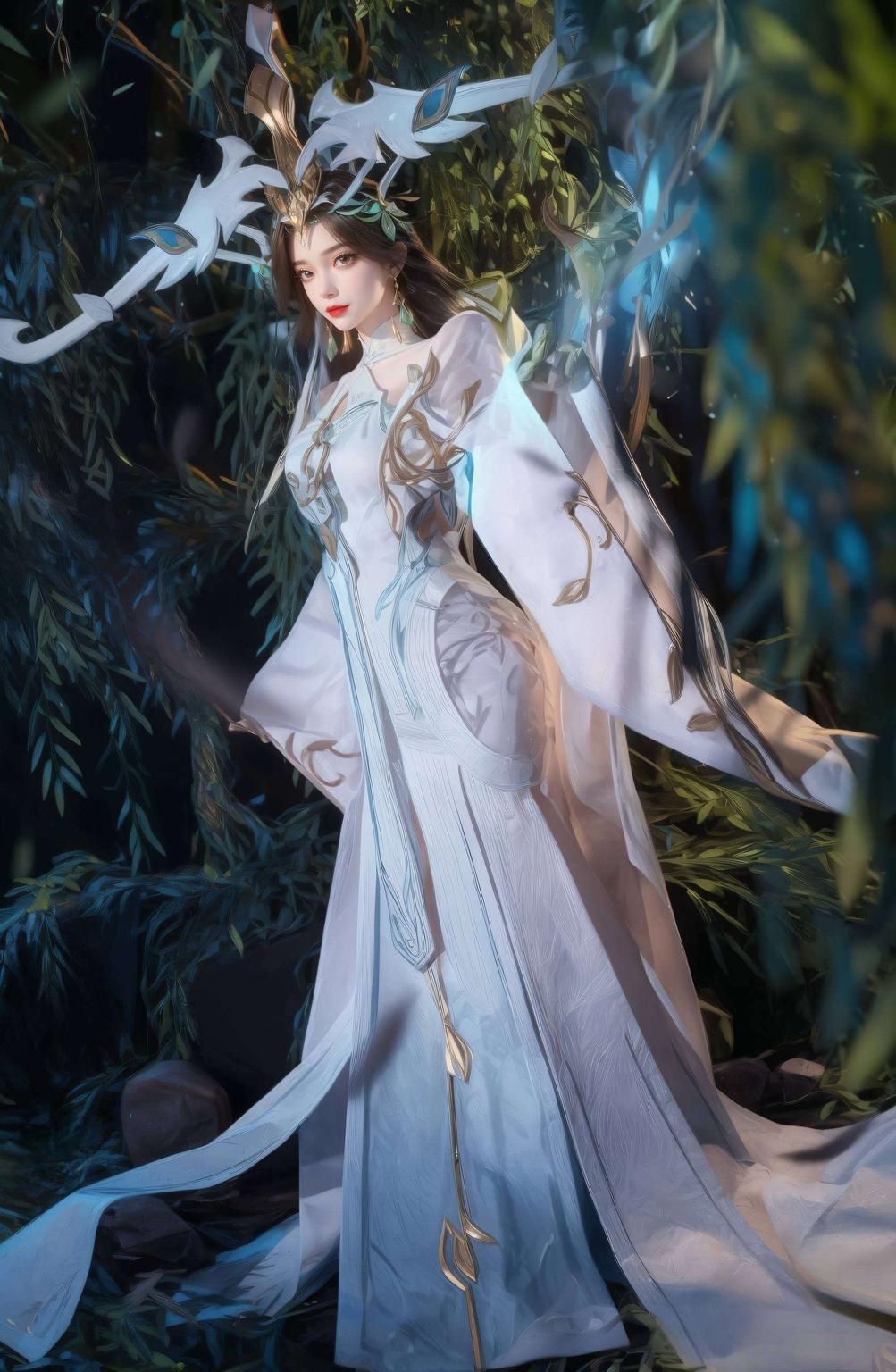 这款超厲害的伤感桌面装饰图带你走进柳神的梦幻世界