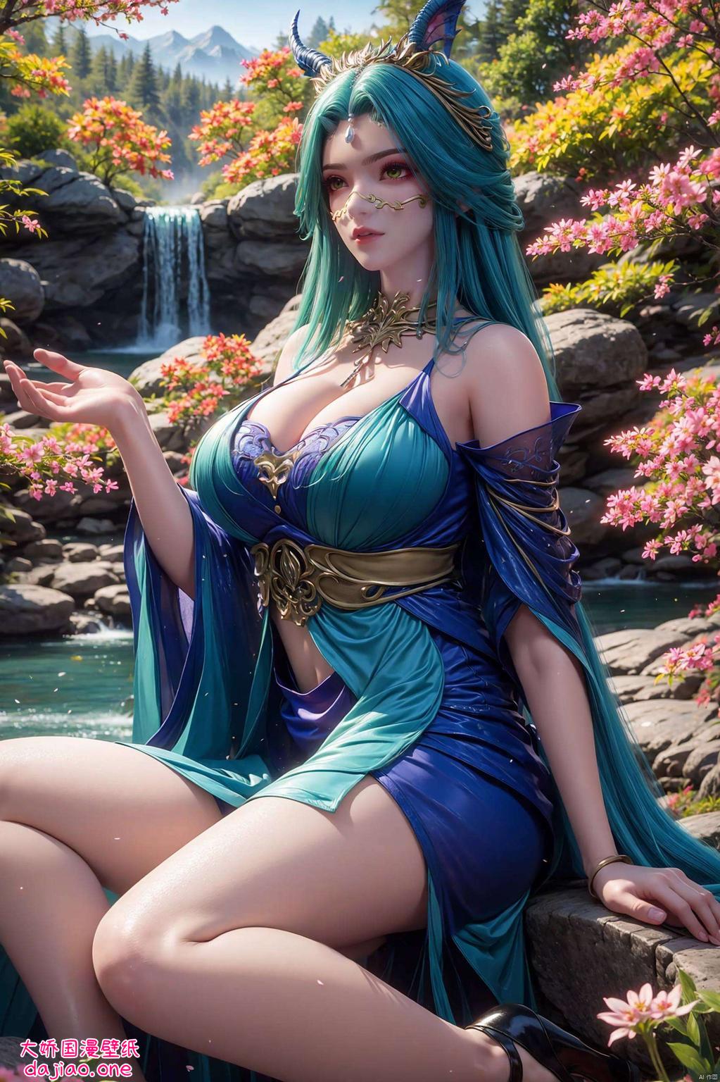 这款AI国漫女神建筑iPhone简洁壁纸为你的手机带来别样的视觉盛宴