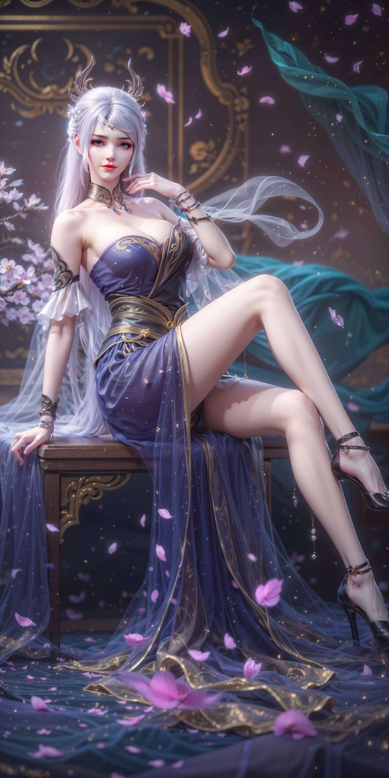 以1080p超清画质绽放洛璃女神