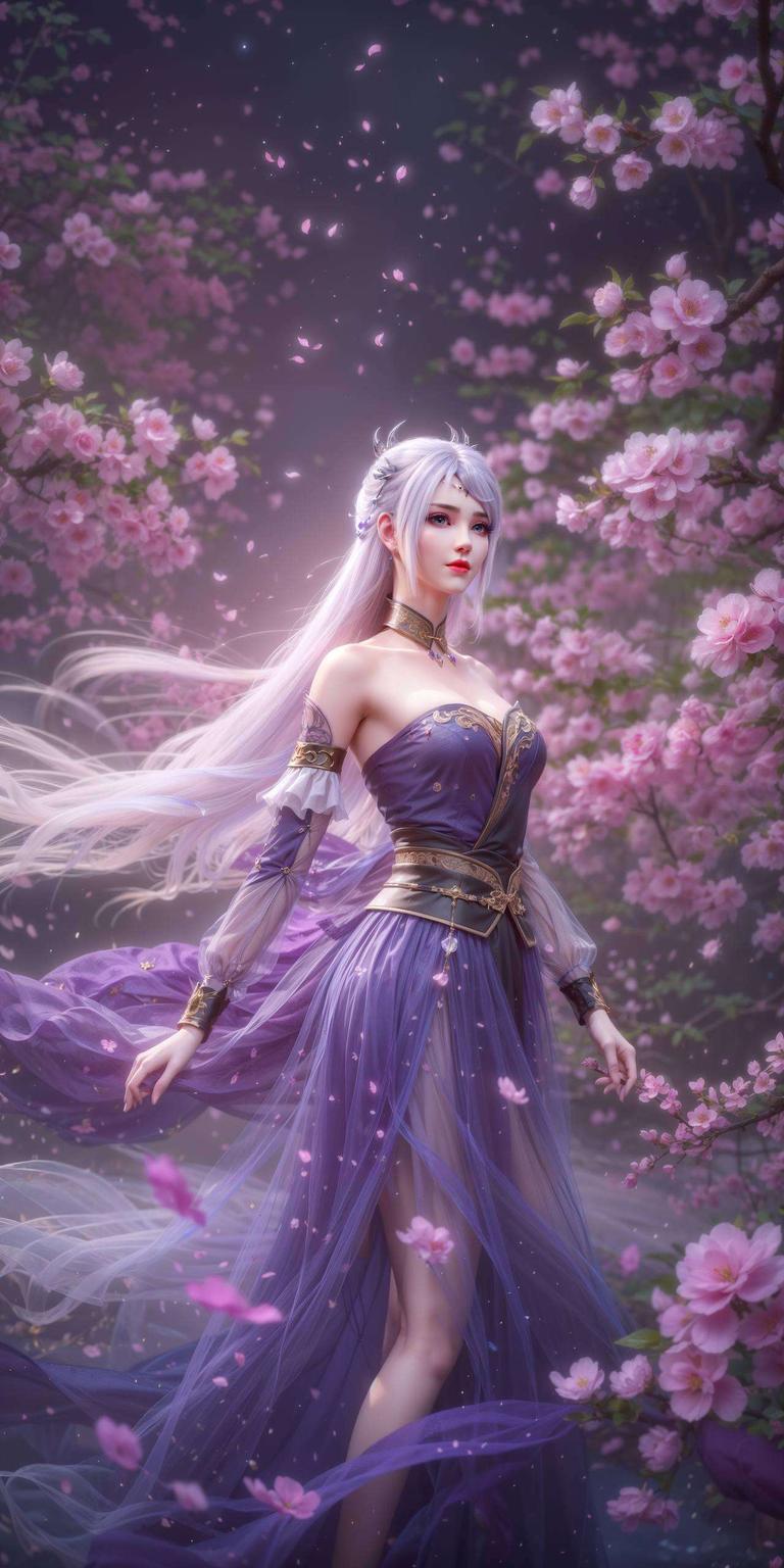 既护眼又美观这款高质量的国漫女主Win10壁纸