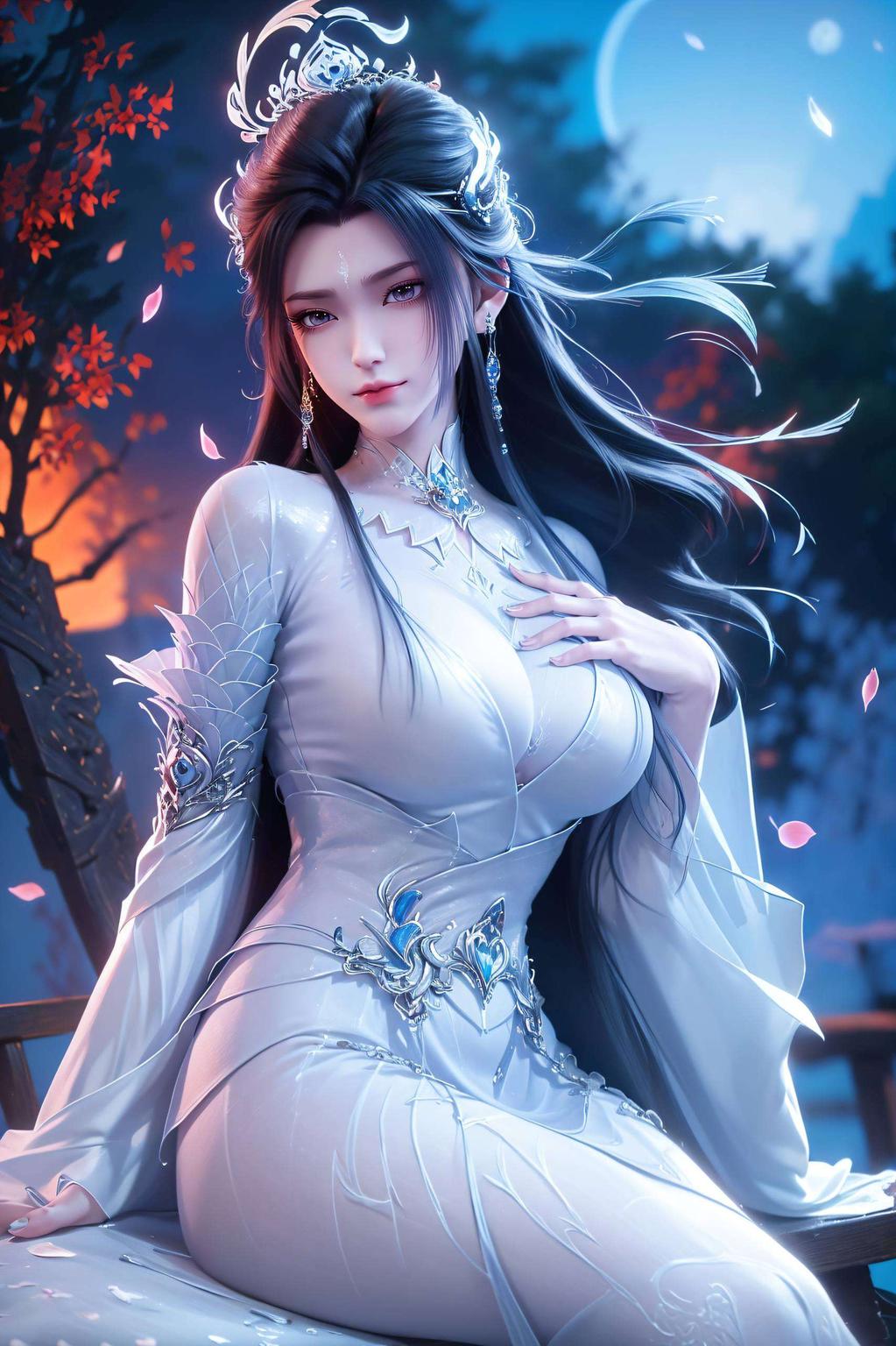 将古典仙侠之美与现代设计巧妙融合仿佛她随时会从屏幕中走出