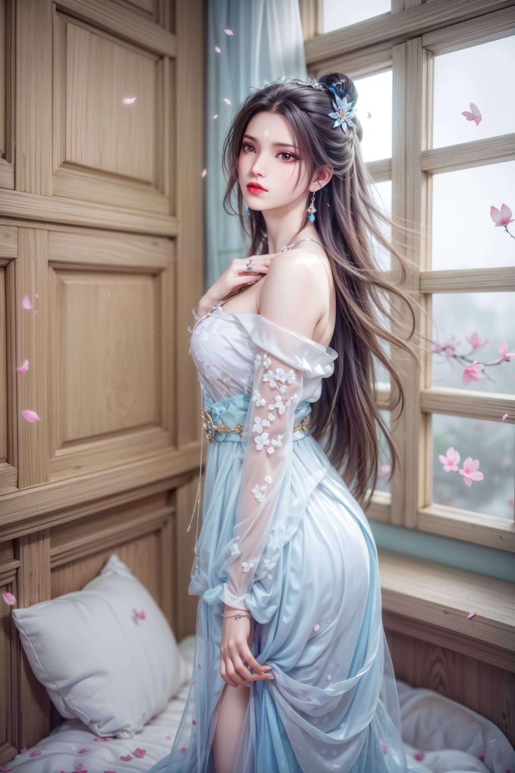 细腻笔触与雪琪共舞仙途