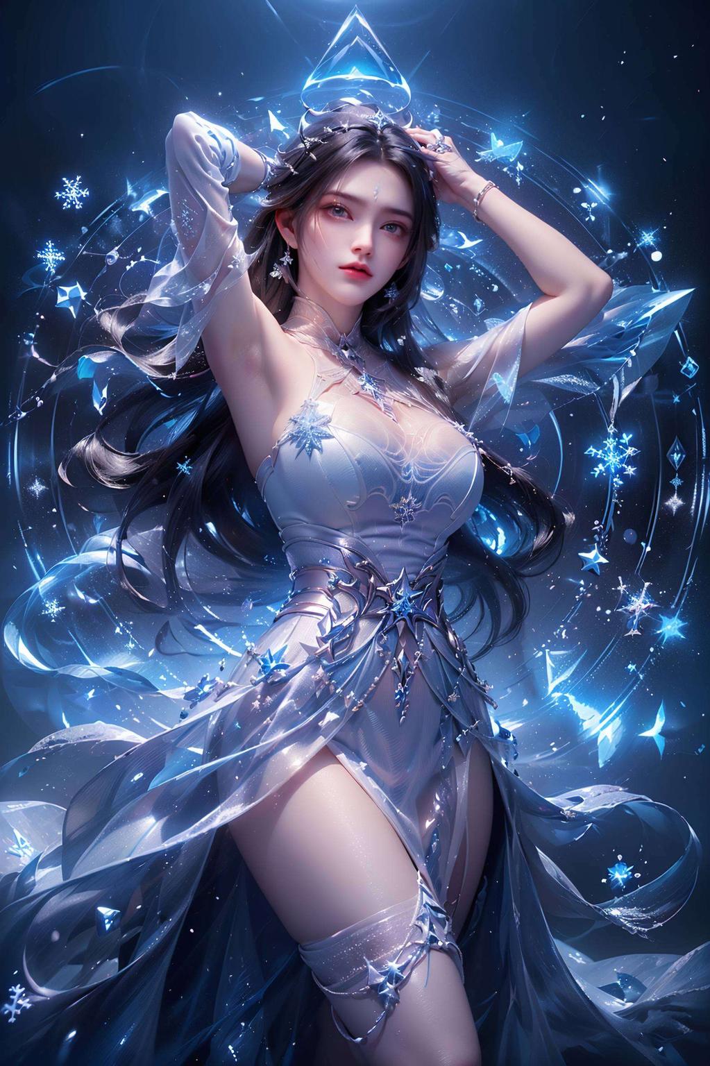 用她的魅力点亮你的视界虎牙陆雪琪以东方元素的灵动之美