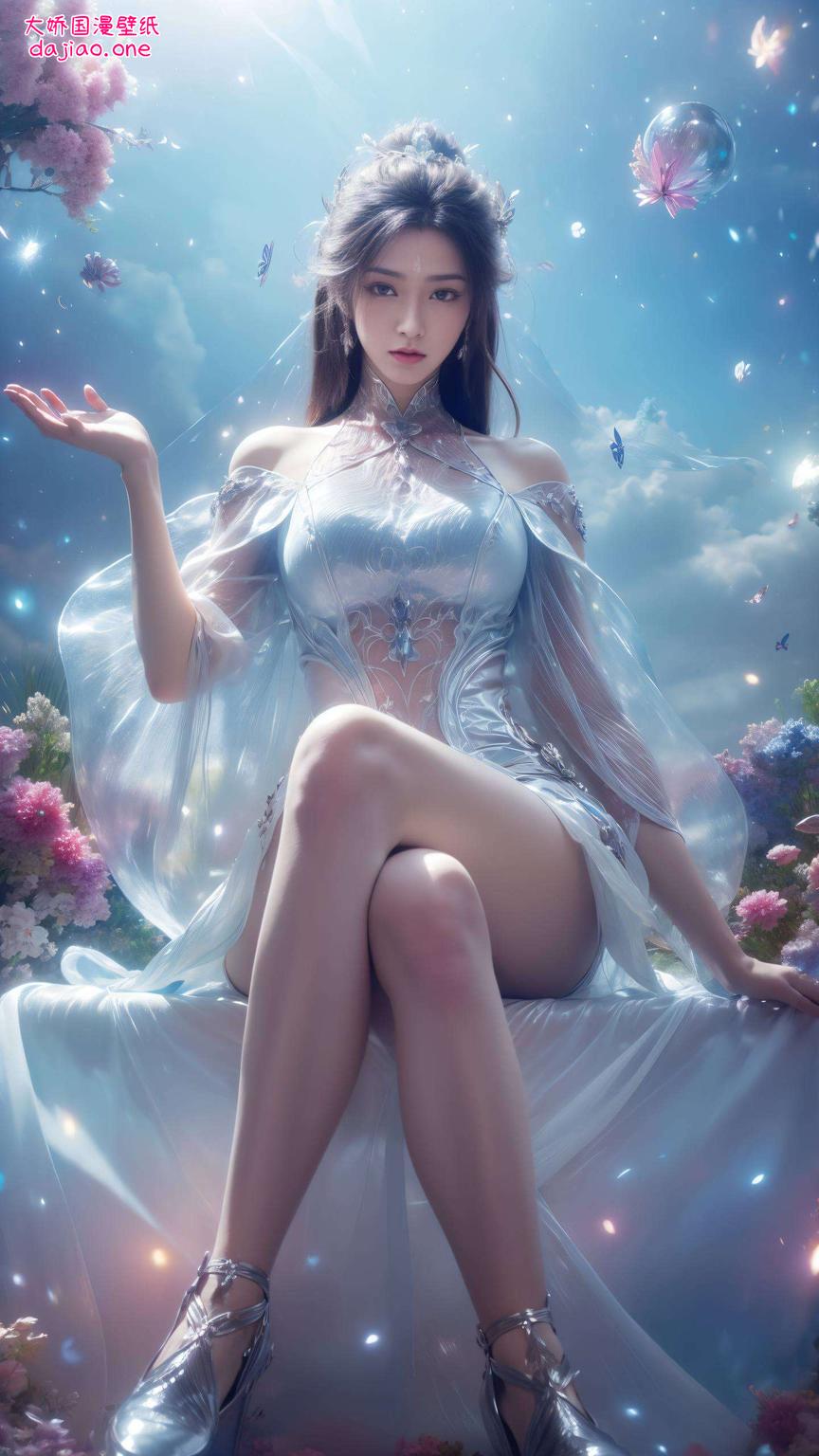 以波普艺术的鲜明色彩为基调陆琪雪扮演者的风采在这款简洁壁纸中展现得淋漓尽致