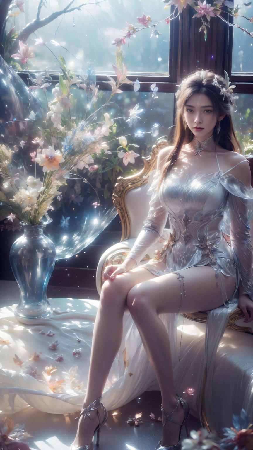 这款4K超高清艺术壁纸那位来自神秘仙山的绝世美女