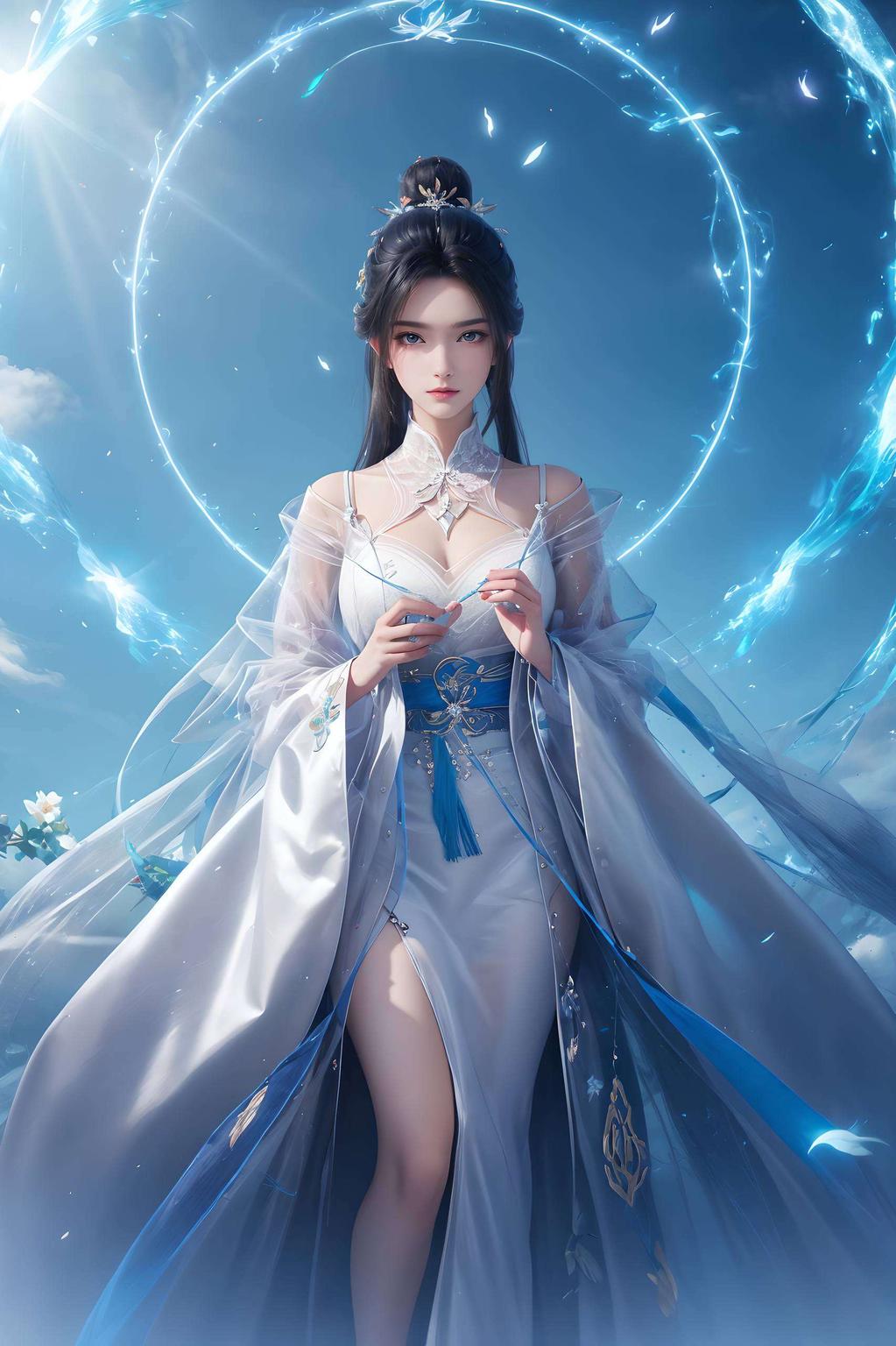 这款完美世界陆雪琪壁纸呈现出国漫女神的唯美风采