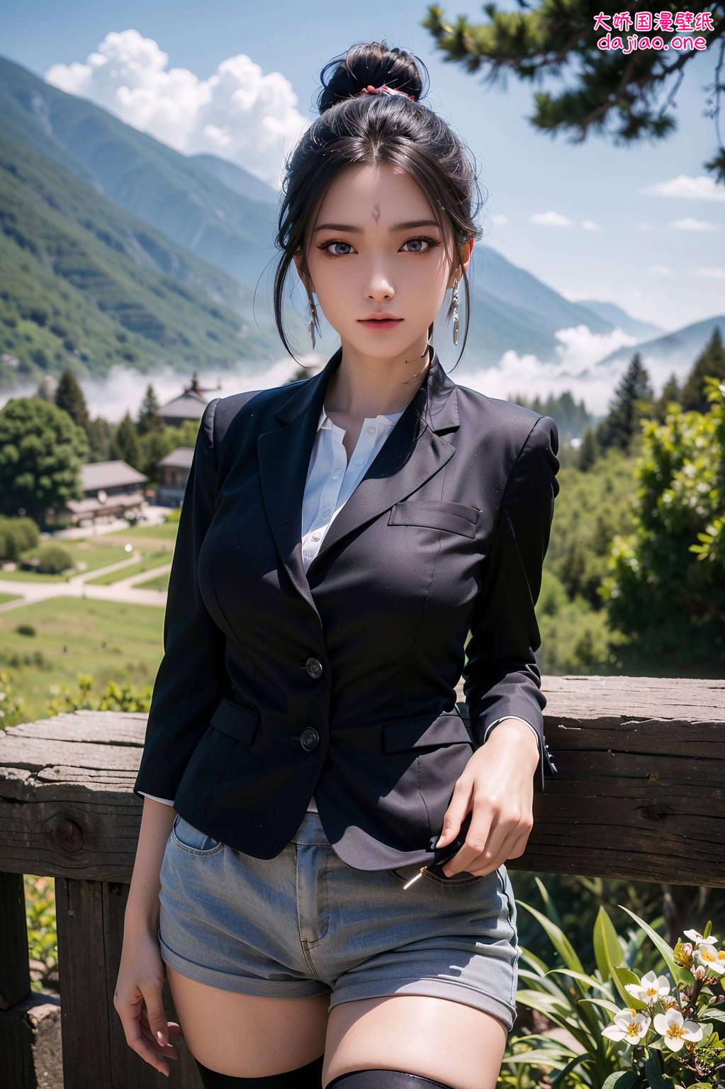 让她成为你手机上最美的风景线国漫美女AI女神