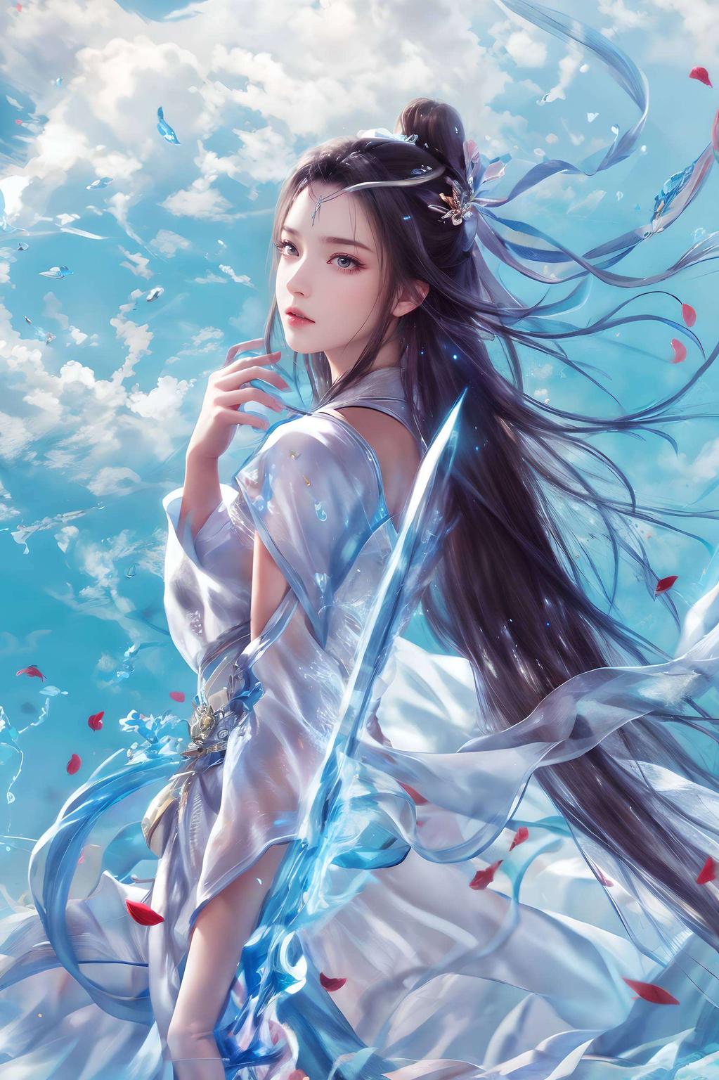 捕捉国漫女神陆雪琪的灵动身姿以国漫图片技艺