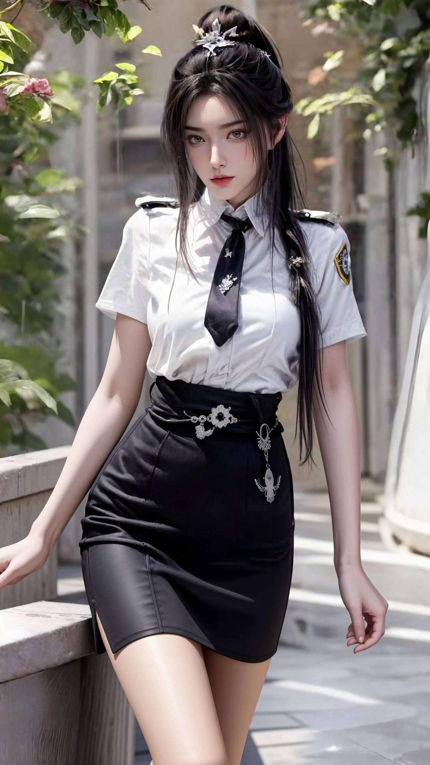 呈现出一幅陆雪琪超清舞剑的绝美画面适合用作手机或电脑壁纸