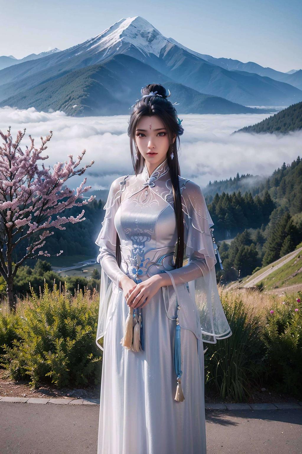 高清细腻的画面这款养眼壁纸将国漫之美与哑光iPhone风格完美融合