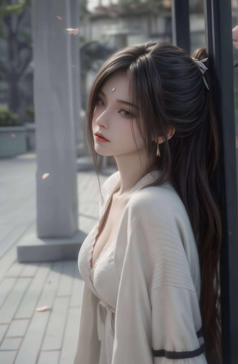 这款以诛仙陆雪琪为主题的国漫美女潮图壁纸让您的设备与众不同！