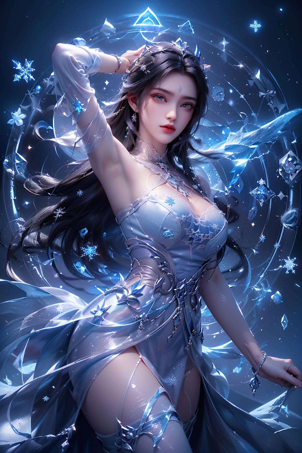 每一张都是AI绘画的杰作2560p的超清分辨率
