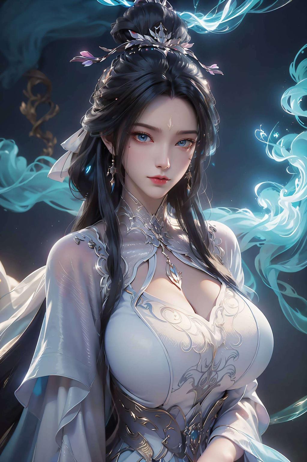每一次滑动都是对动漫世界的深情致敬以国漫女神陆雪琪为灵感的1080p唯美壁纸