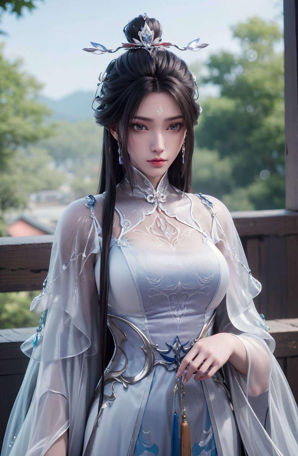 在2K高清的细腻画质中诛仙2动漫中的经典形象
