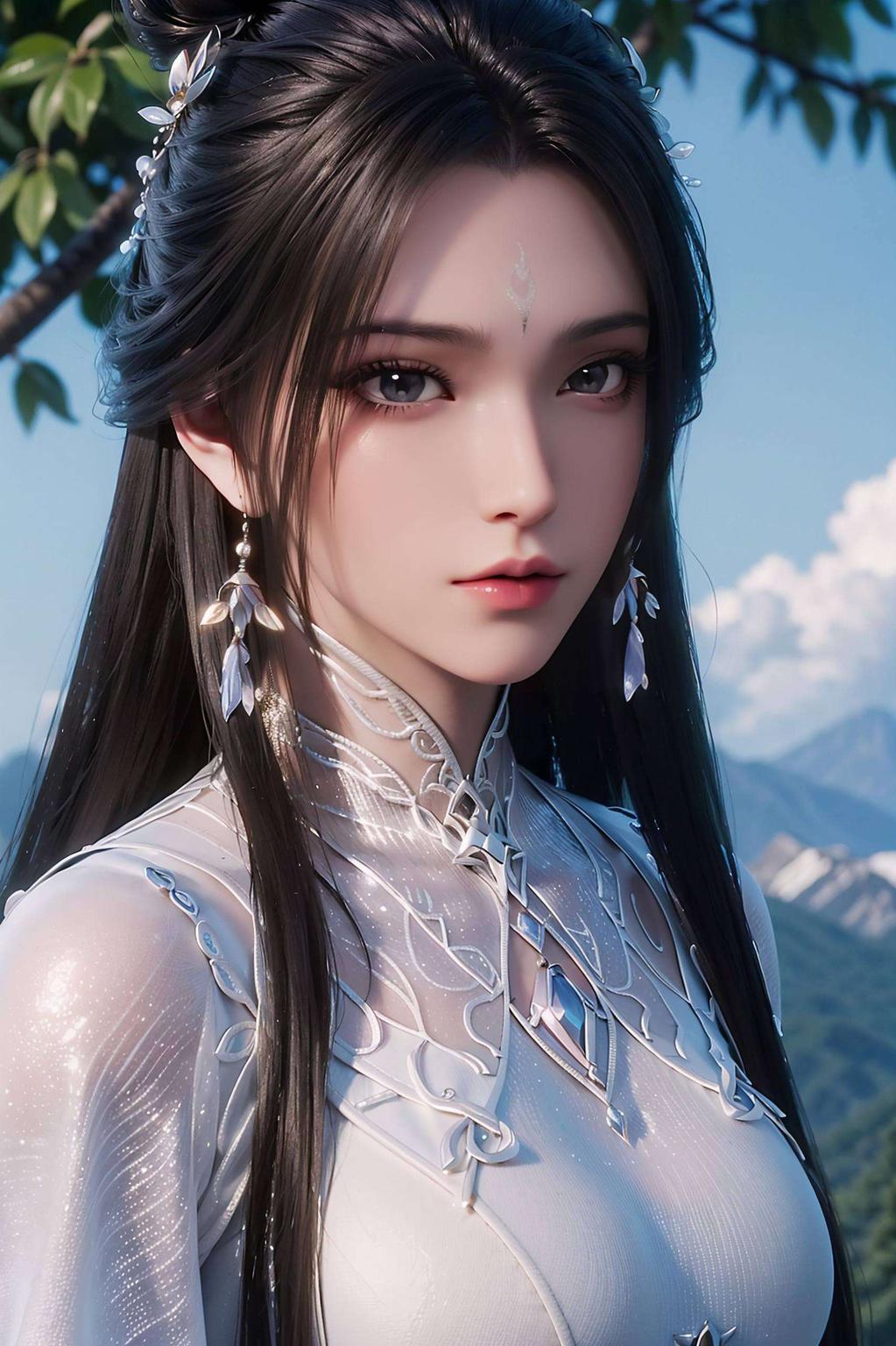 那抹淡雅的古风微笑陆雪琪