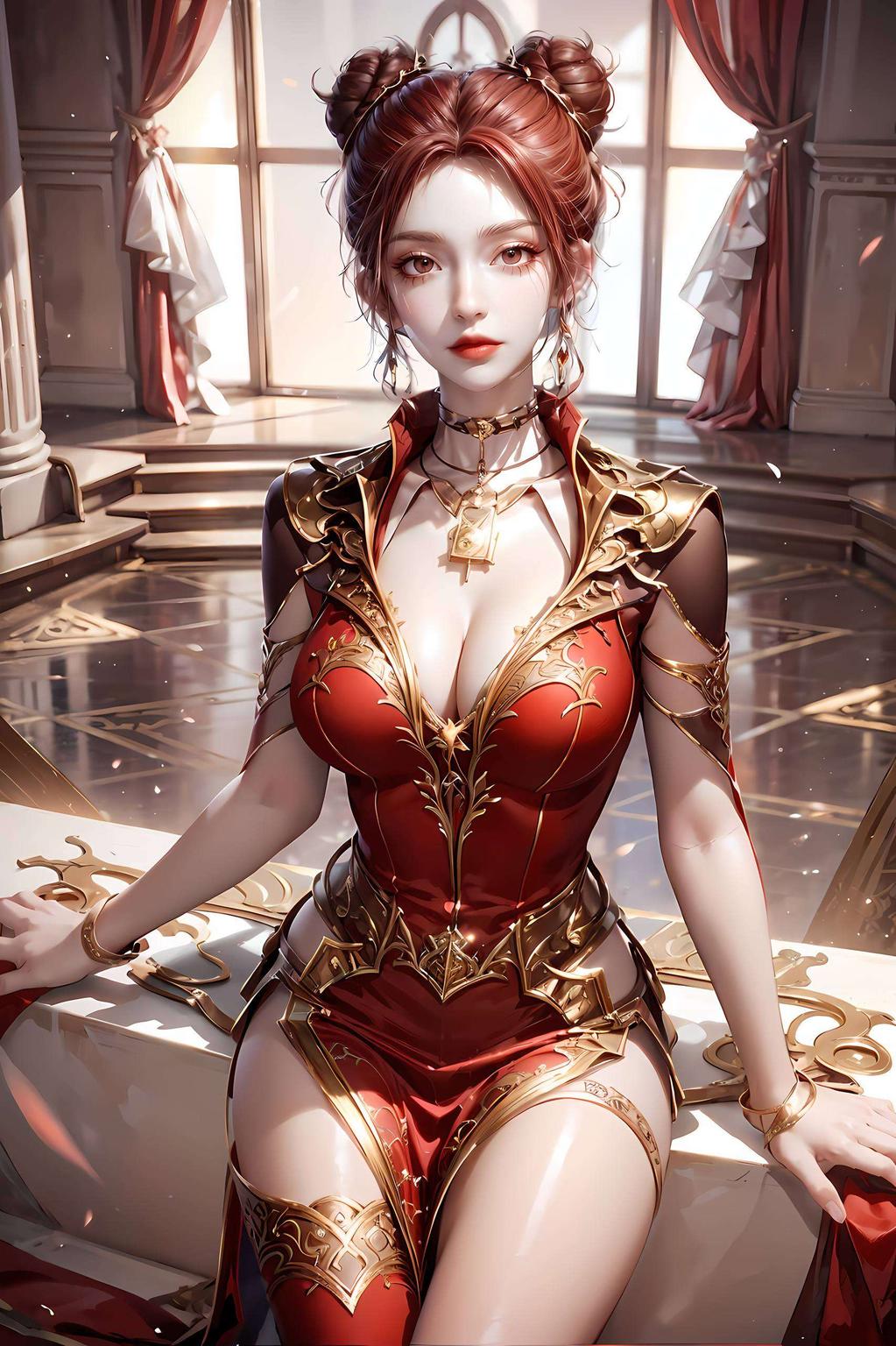 这款精美哑光的手机壁纸以国漫美女马小桃的黑化形象为主题
