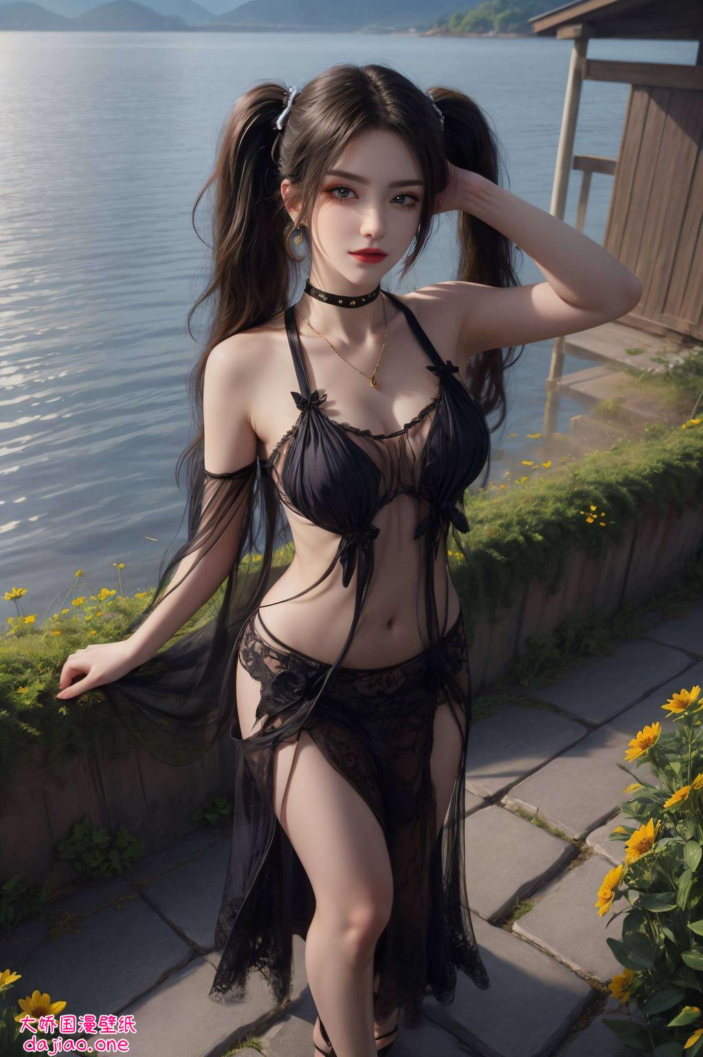 美杜莎的形象更是生动传神1080P壁纸艺术壁纸