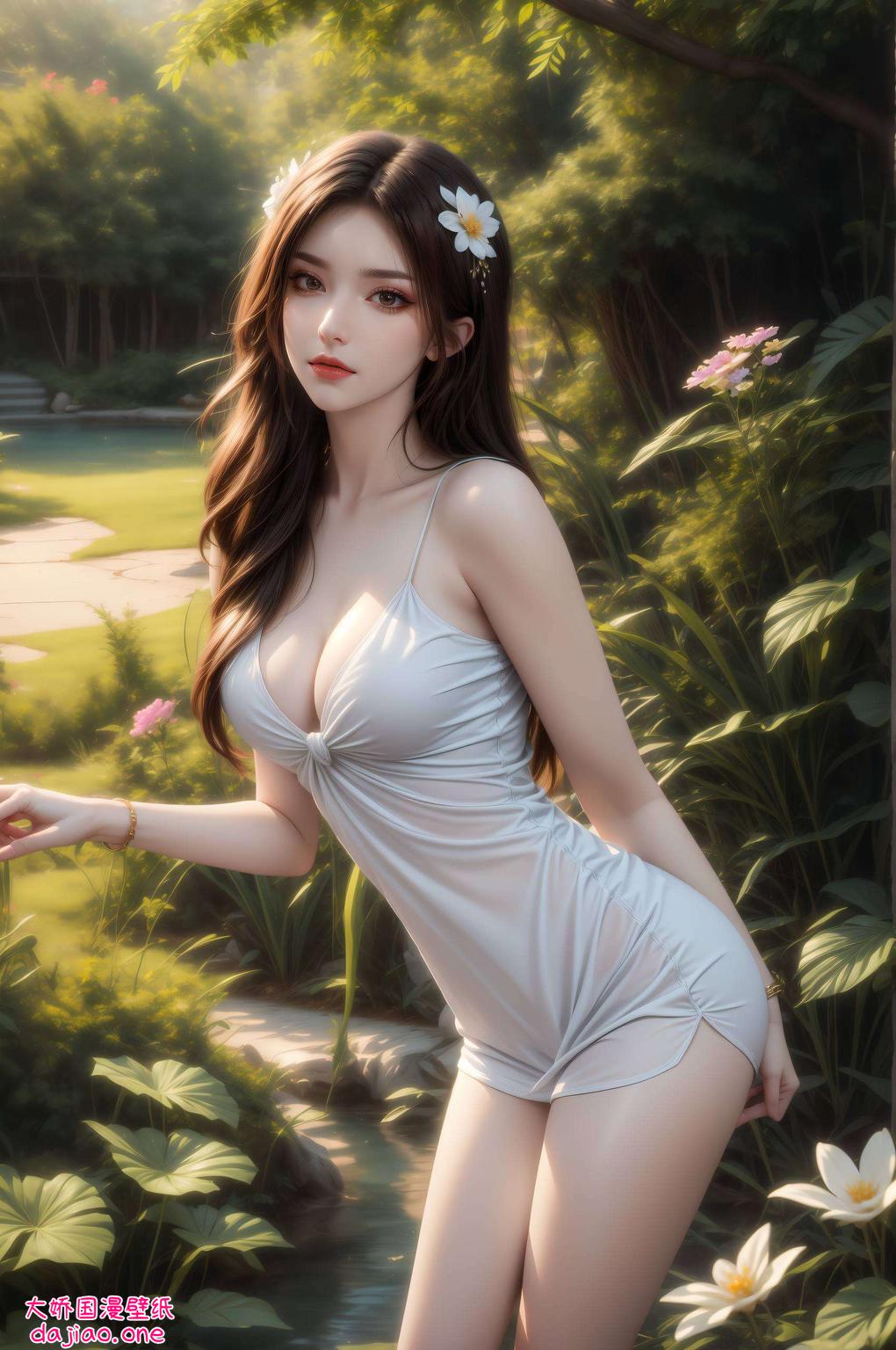 每一处细节都精致得令人惊叹这款高清壁纸将国漫之美与动物元素巧妙融合