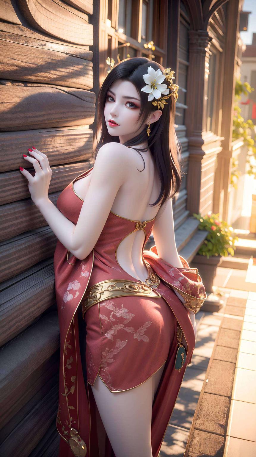 国漫女神美杜莎以其高清全屏的惊艳形象每一次屏幕亮起