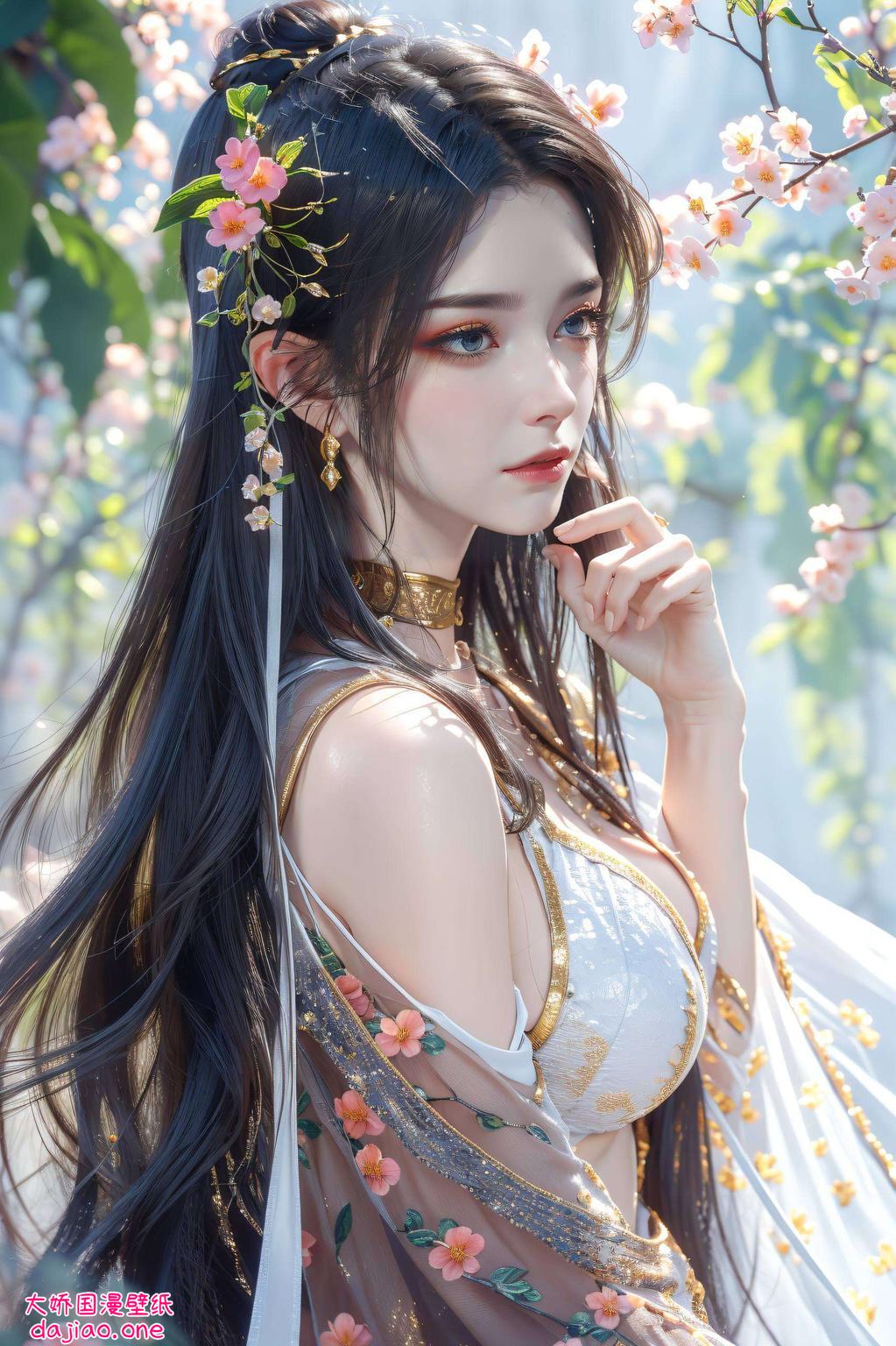 眼神深邃周身环绕着幽蓝火焰