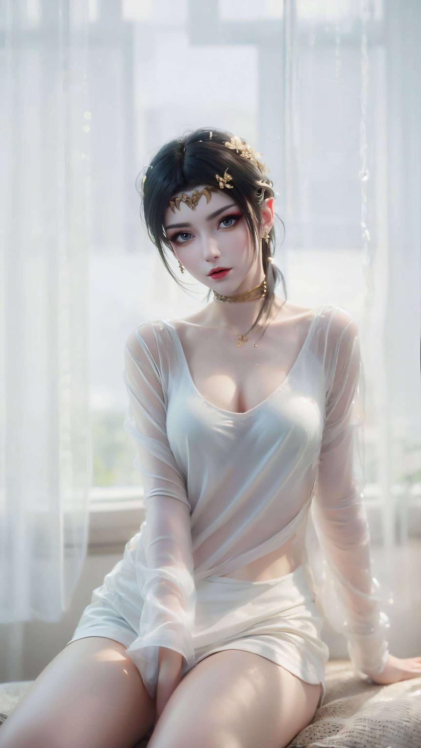 这款特写极简电脑国漫美女——美杜莎动态壁纸完美诠释了国漫女神的魅力