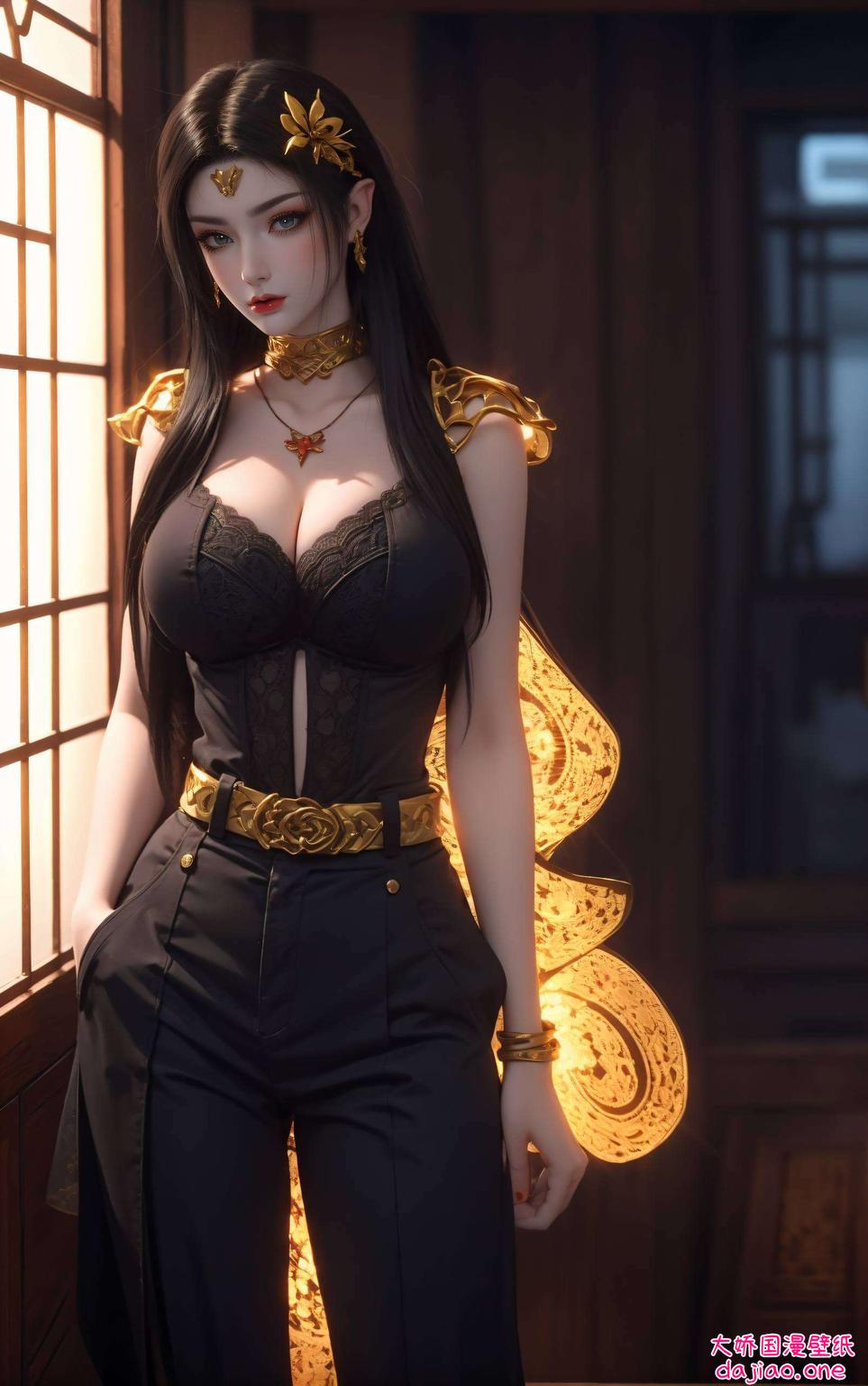 搭配斑斓的色彩这款斗破苍穹中美杜莎的波西米亚风格桌面装饰图