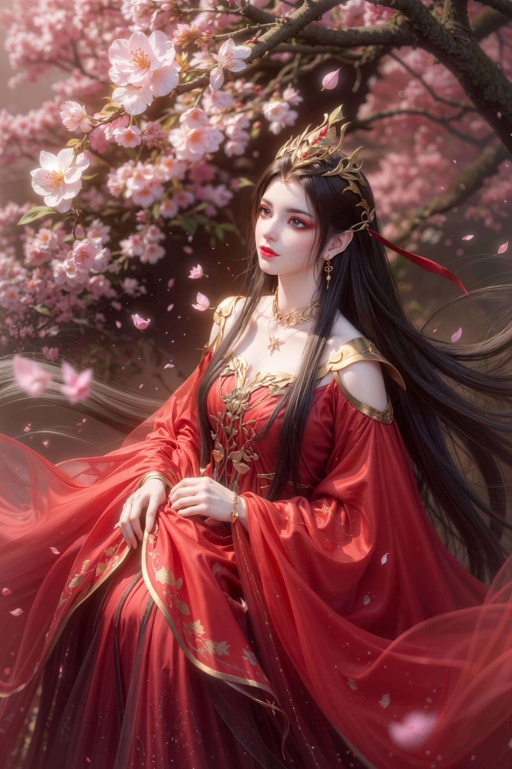 融合了神秘与优雅以极简苹果国漫美女背景为灵感