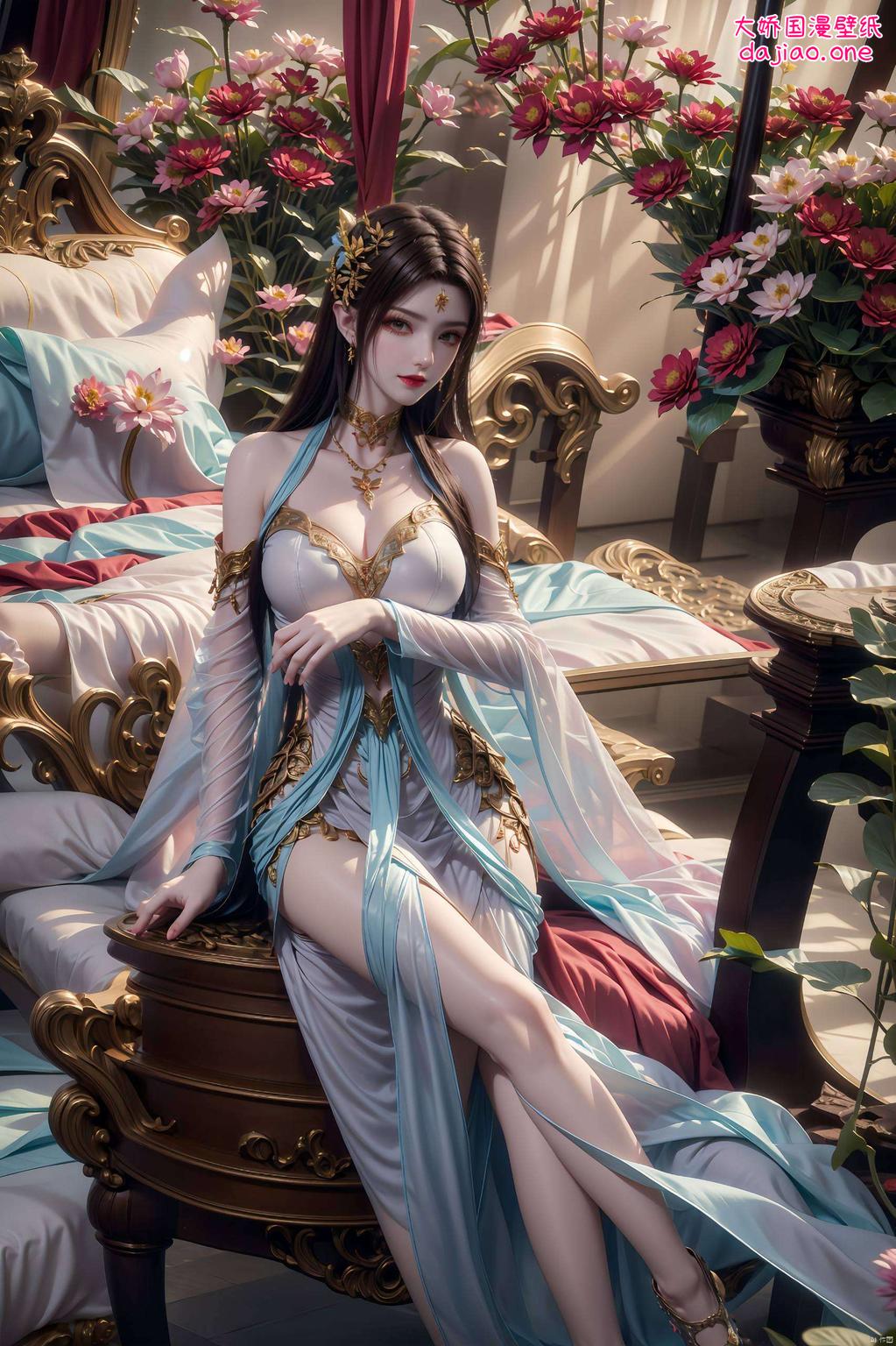 绝对养眼！超高清4K分辨率这款AI国漫女神美杜莎唯美壁纸