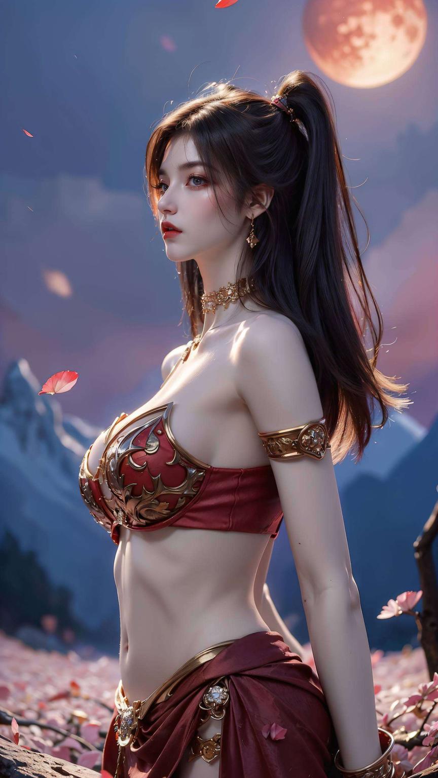 以美杜莎惊艳的形象为主题让壁纸更显质感