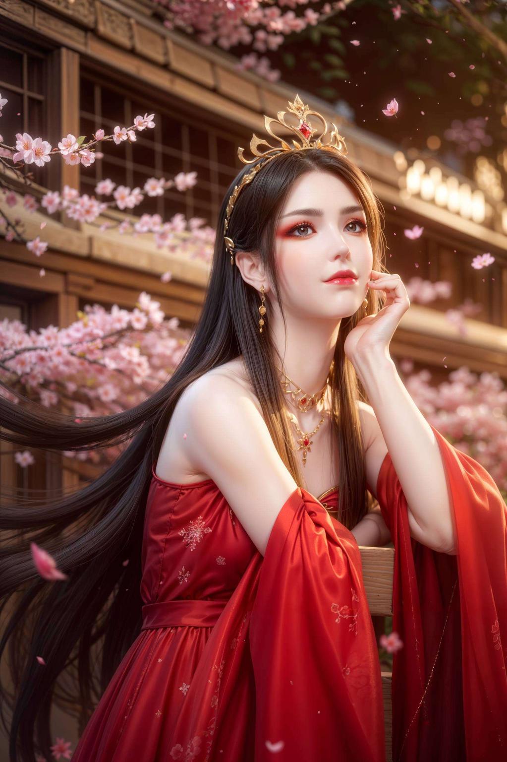看她翩翩起舞灵动身姿映衬着炫丽光彩