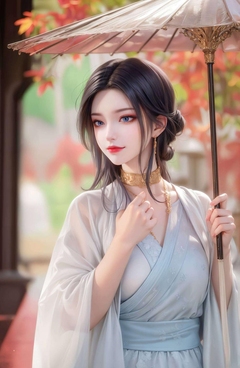 跨越次元眼神迷离