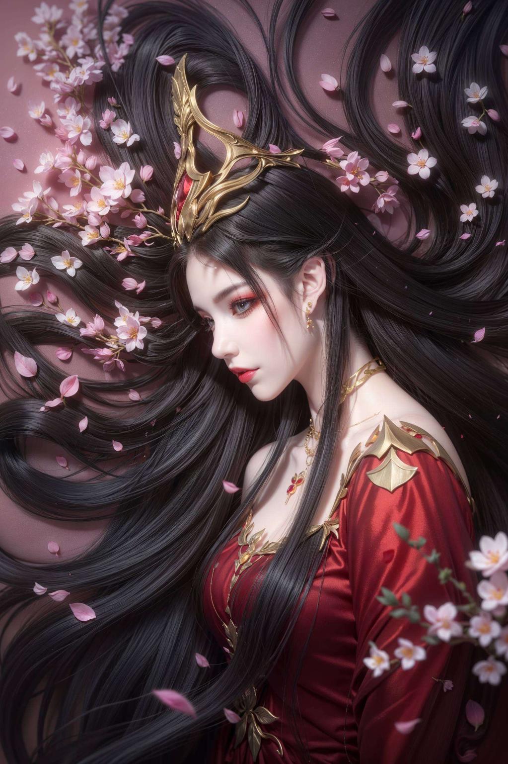 这款金属质感的PC漫画壁纸以3D斗破苍穹中美杜莎的高清形象为主题