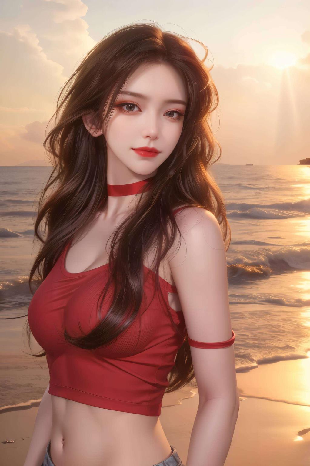 她的神秘与美丽将美杜莎的冷艳与绿意的渐变完美融合