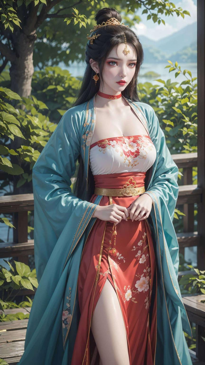 2K高清细腻呈现古香古色的国漫美女波西米亚