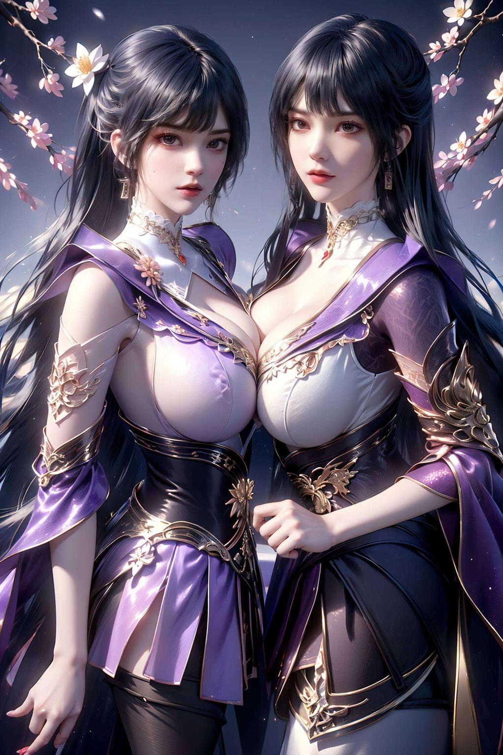 以精美AI插画形式呈现热门国漫女主莫雨鑫