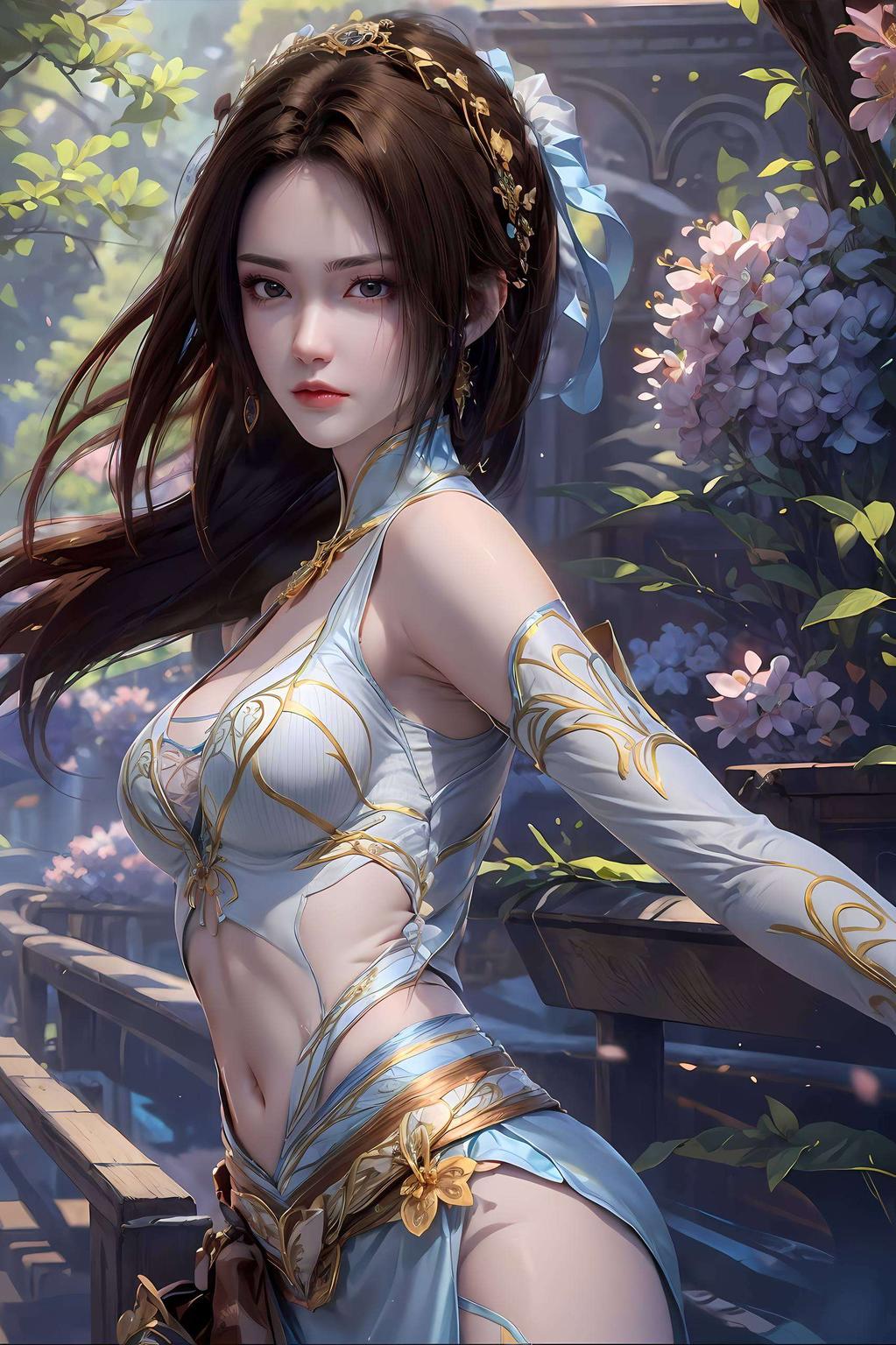 纳兰嫣然的眼眸如秋水般深邃