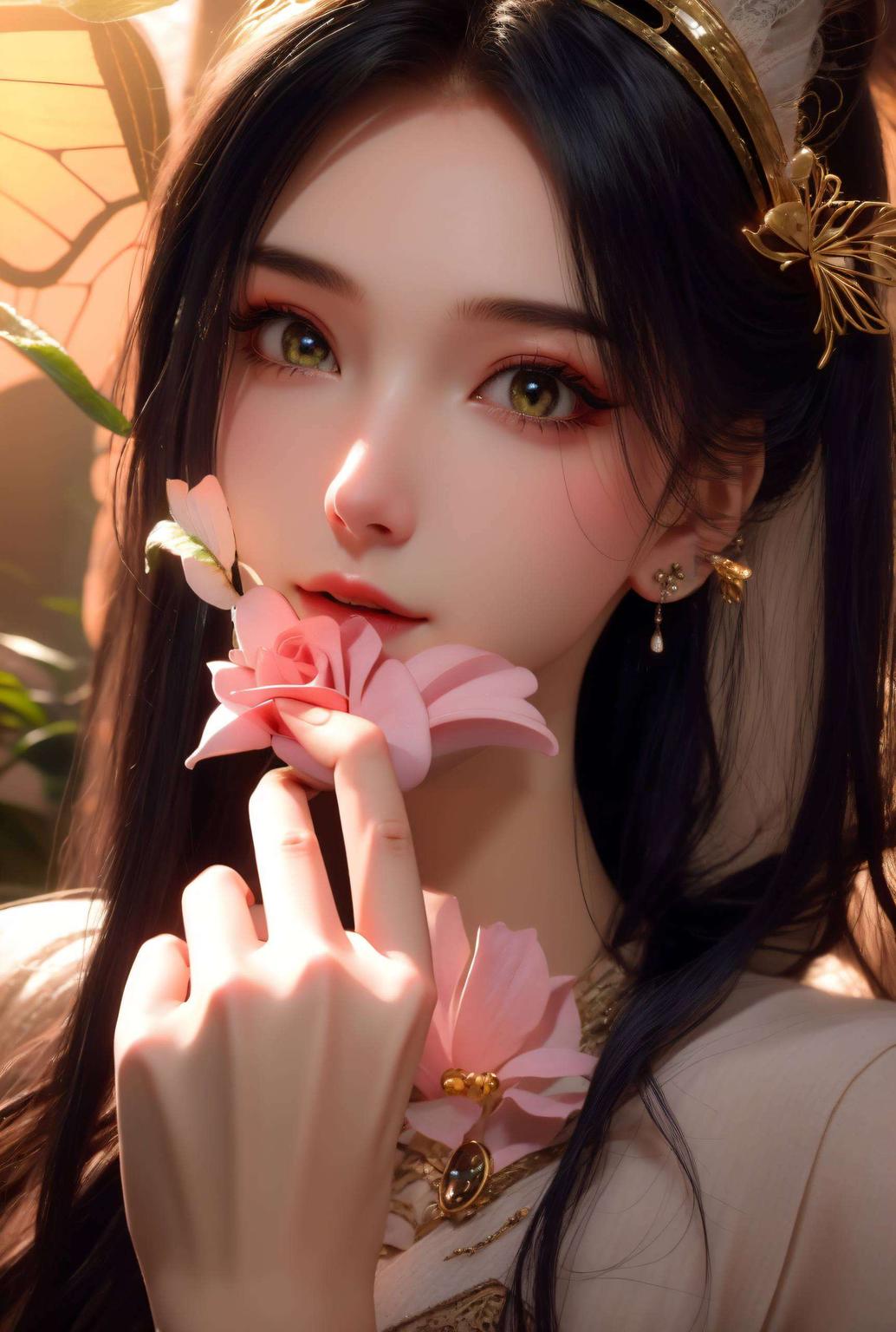 国漫女神的魅力在每一像素间流转那抹倩影如梦似幻