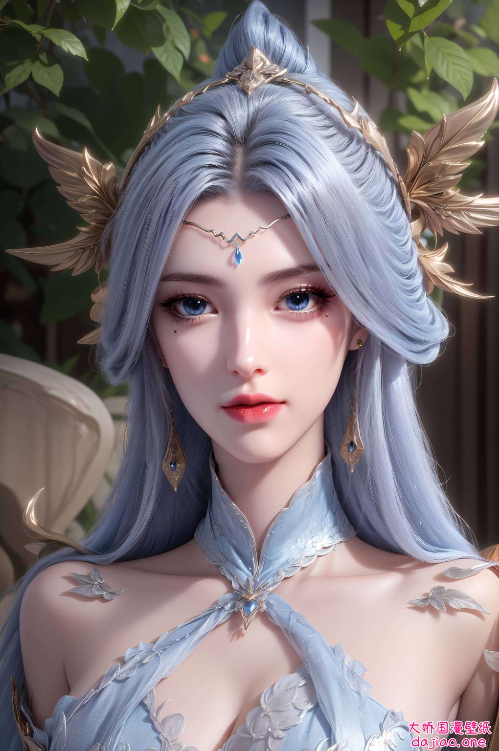 细腻的笔触描绘出她的婉约之美漫步在古风的世界里