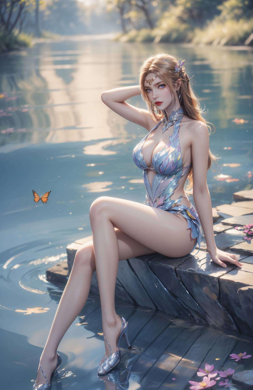 犹如冬日的寒霜与深夜的宁静为你的苹果设备披上一层梦幻的二次元外衣