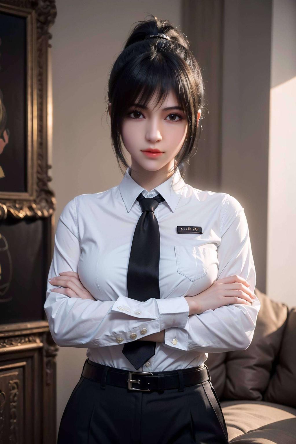 国漫女神琪琳英姿飒爽