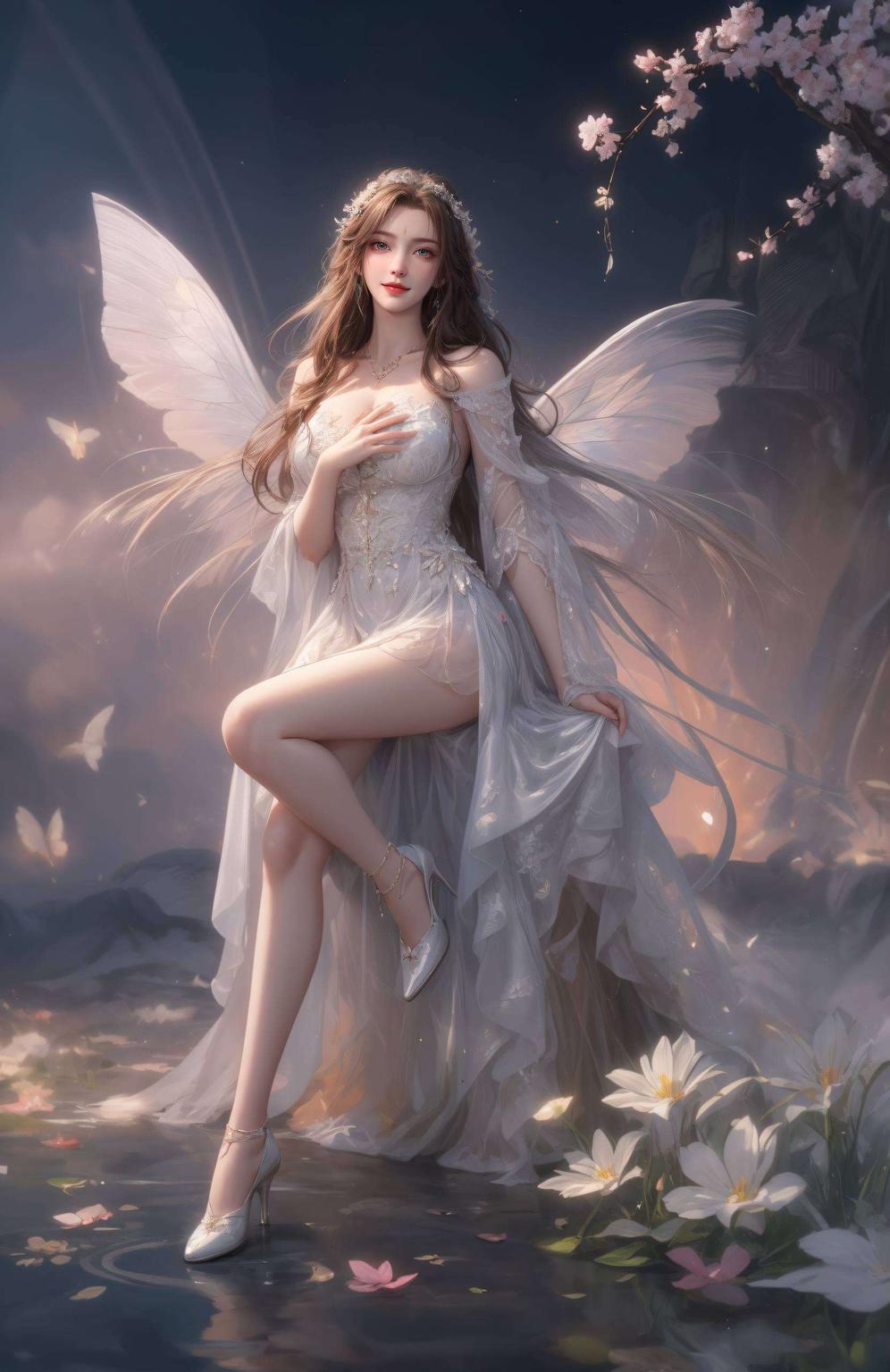 让桌面成为艺术品的展示窗口细腻笔触描绘出她的灵动之美