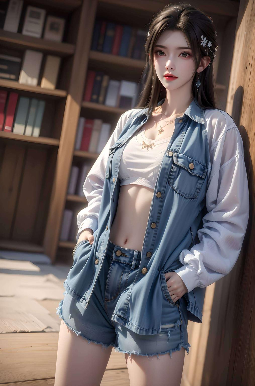 清漪壁纸头像细腻的笔触勾勒出无限魅力