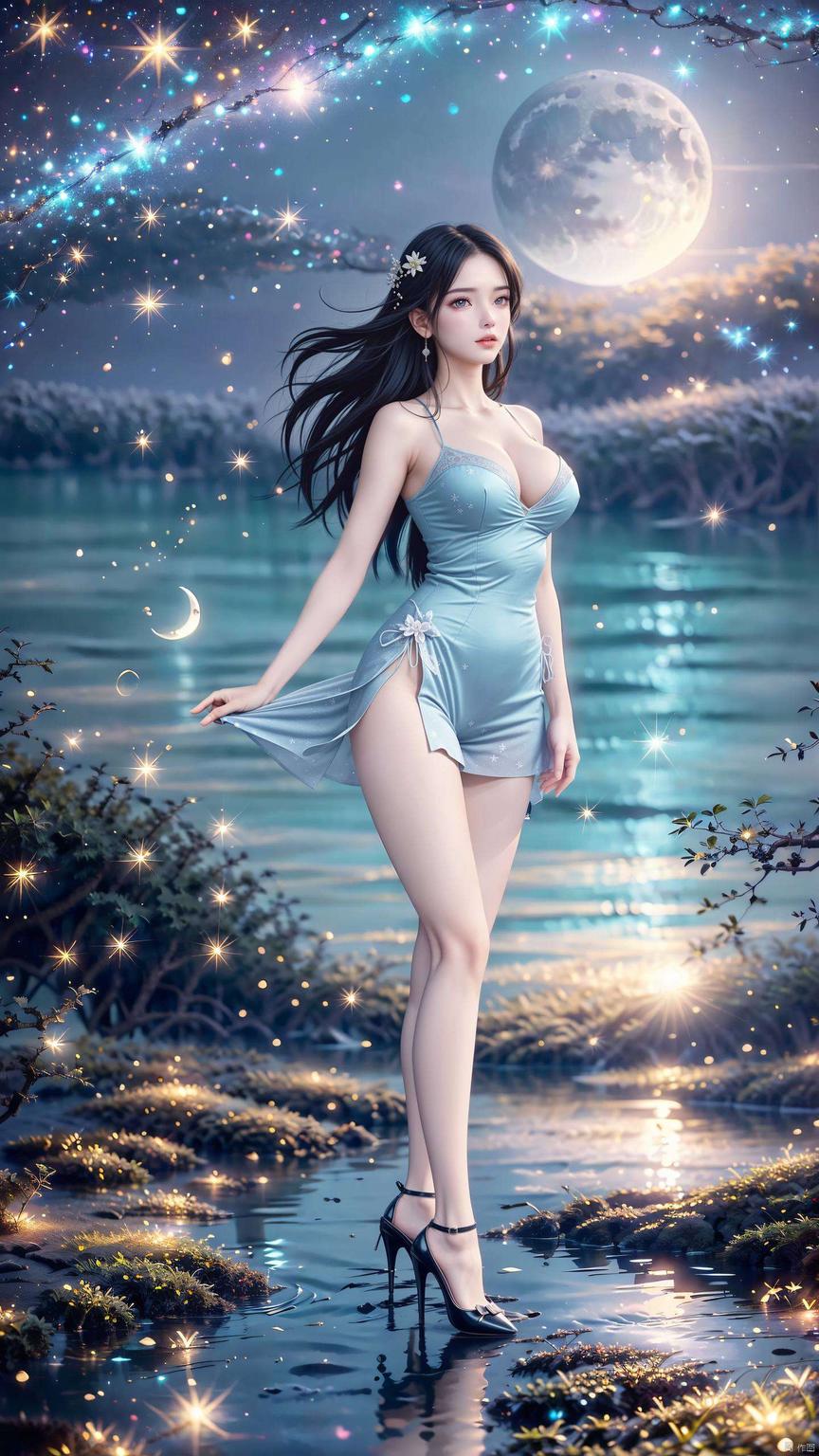 完美世界中的她抽象的iPhone素材