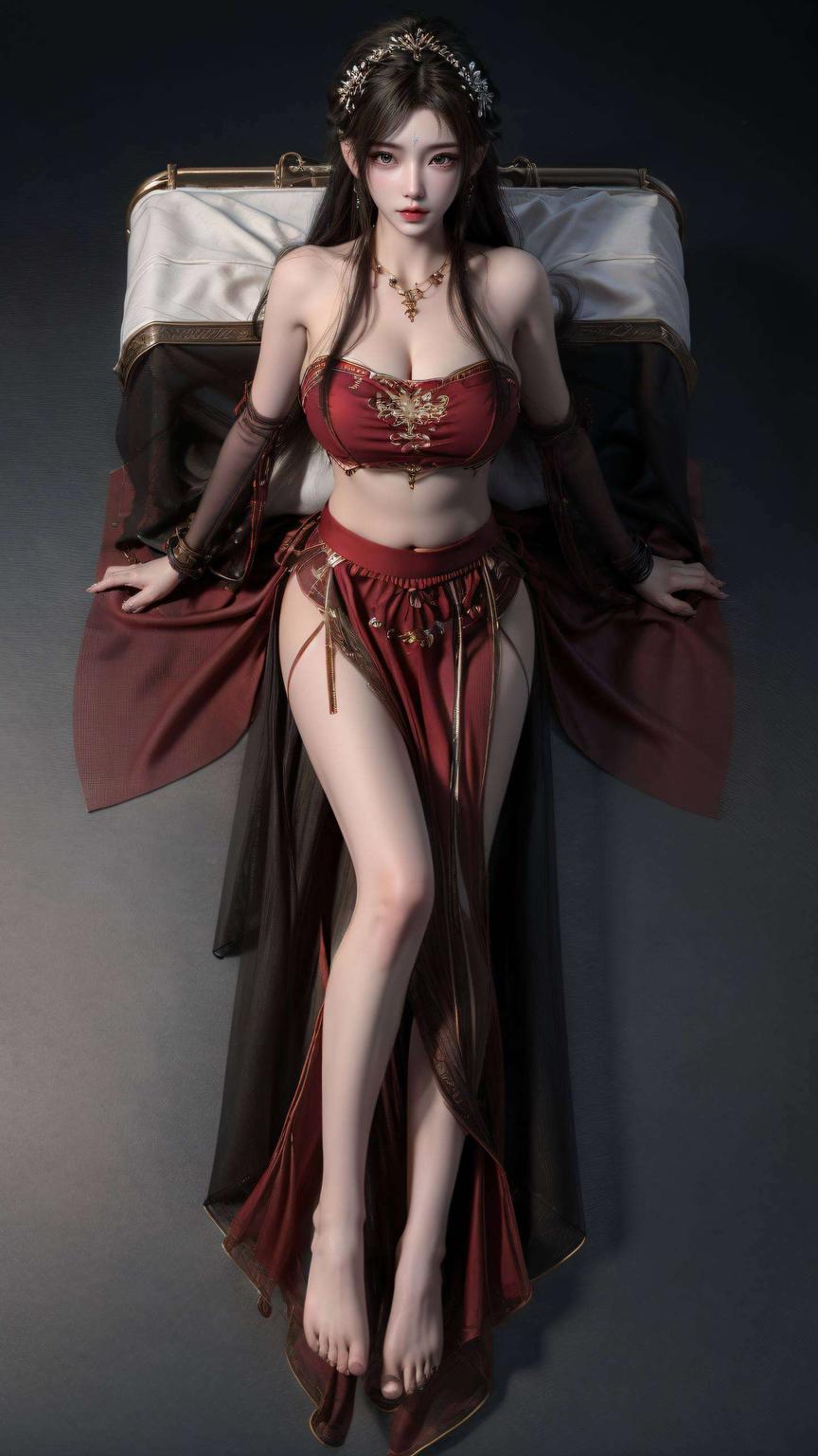 目光穿透紫色的薄雾美得令人心醉