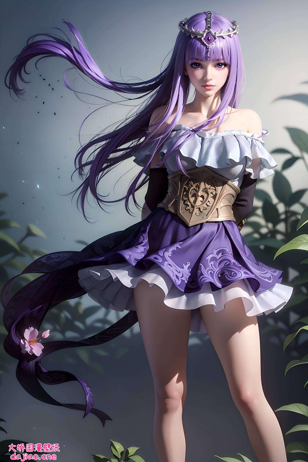 这款AI国漫壁纸以1080p完美像素呈现