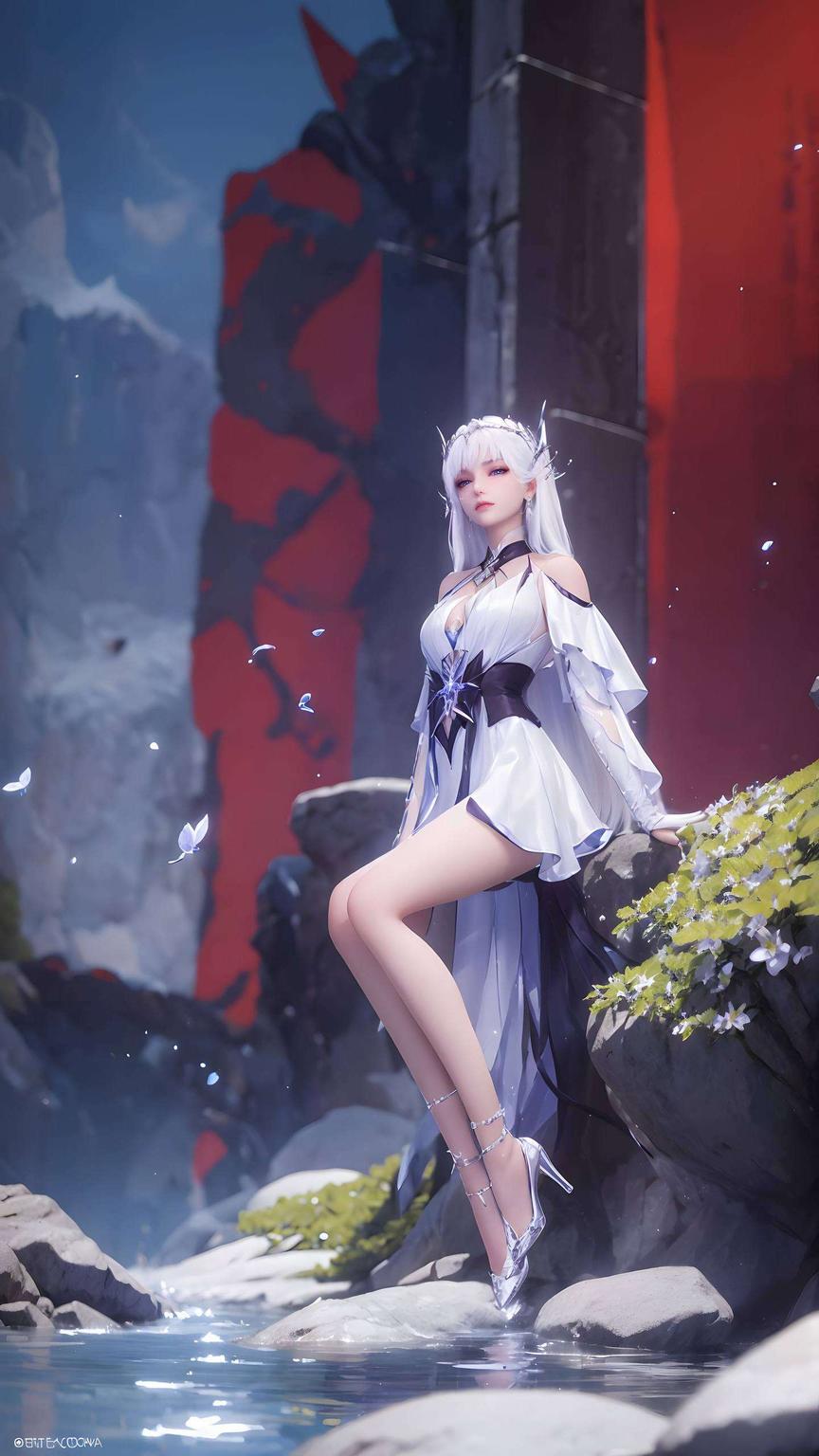融合了二次元的唯美与神秘高清细腻的画质